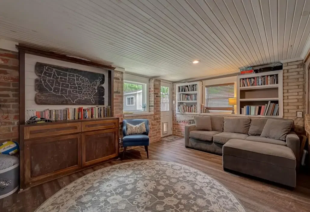 Comfortable lounge area